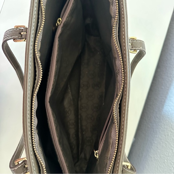 Michael Kors Shoulder Bag Large Brown/Tan - Picture 15 of 16